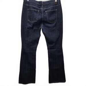 Boden Dark Wash Boot Cut Cotton Jeans Women's Size 12 Long High-Rise